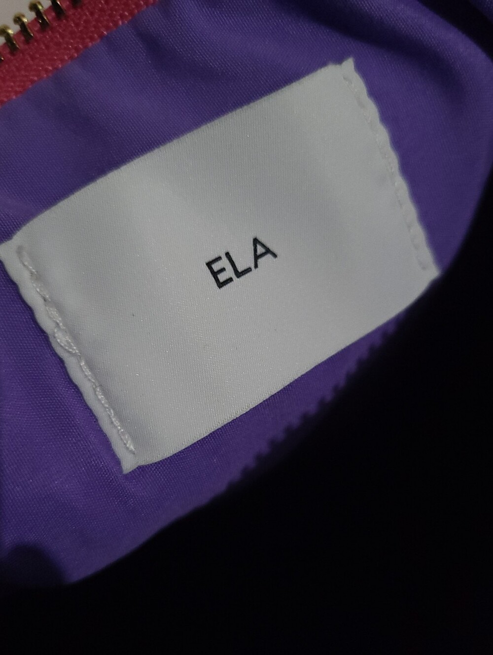 ela Editor Star Pouch In Pink - Picture 3 of 11